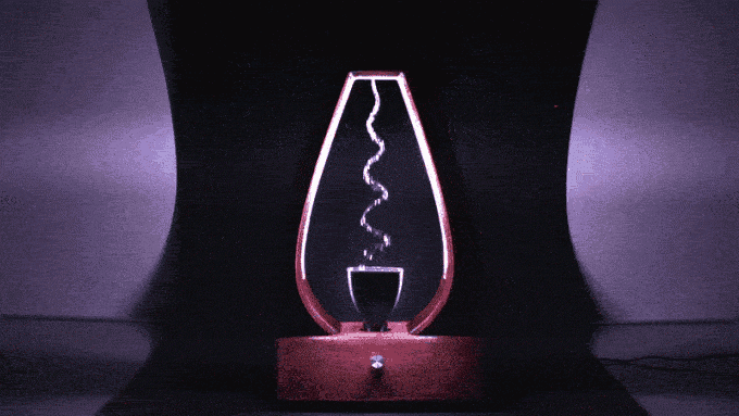 Water Manipulating Fountian Lamp